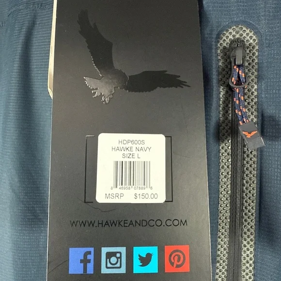 Hawke & Co Pro Series Waterproof Jacket Size L NWT - Picture 3 of 10